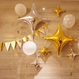 Balão folha de estrela de quatro pontas, 5 peças 10/18 porcelana decoração de festa de bebê aniversário de casamento fundo balão de estrela de alumínio - Image 5