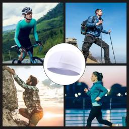 Tampas de Crânio de Resfriamento de Verão, Forro do Capacete, Anti-UV, Anti-Suor, Wicking, Ciclismo, Corrida, Motocicleta, Equitação, Sob Chapéu - Image 4