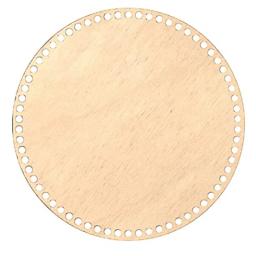 40cm Madeira Redonda Bottoms para Craft DIY Base forYarn Basket - Image 4