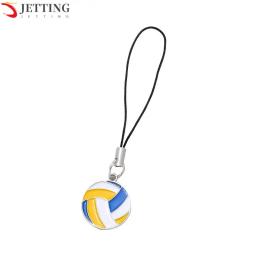 Criativo bola pingente chaveiro, basquetebol, futebol, voleibol, beisebol, corrente telefônica, nova moda esportes chaveiro, carro pingente enforcamentos - Image 4