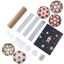 Kit de caleidoscópio rotativo para crianças, DIY, magia, ciência, educação, brinquedo, artesanato - Image 2