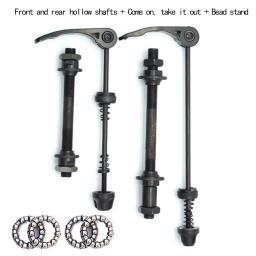1 conjunto de espetos de eixo de liberação rápida para bicicleta mtb com rolamentos de cubo de 25mm-ferramentas universais para rodas dianteiras e traseiras de 6-8 velocidades para reparo de bicicletas - Image 4