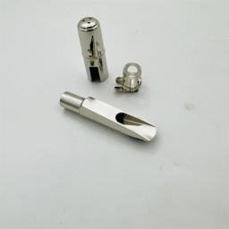 Dukoff-bocal de metal para saxofone, prata chapeado acessórios para soprano, tenor, nova chegada, tamanho 5, 6, 7, 8, 9 - Image 6