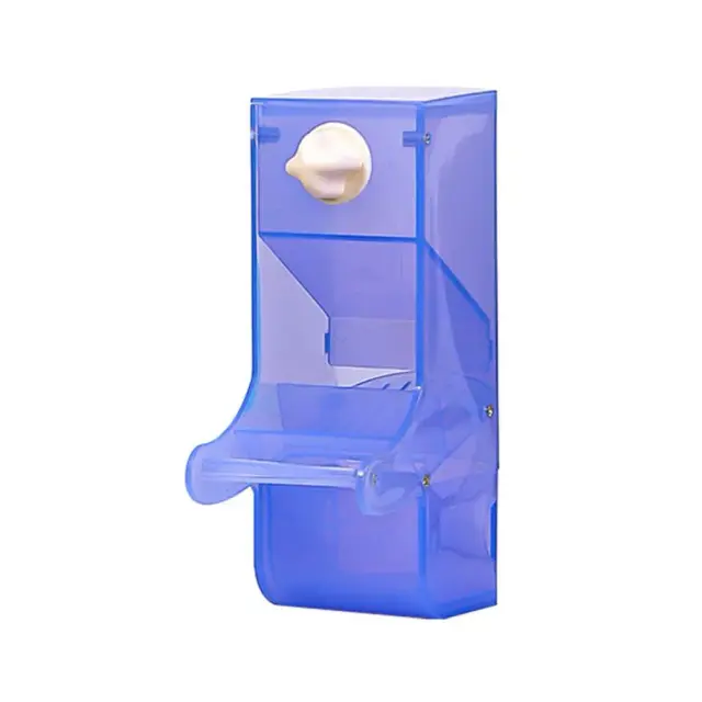 Alimentador Automático para Papagaios com Grande Capacidade e Design à Prova de Respingo, Ideal para Suprimentos de Animais de Estimação