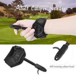 Lançamento Aid arco composto para adulto, pulso banda, Caliper Strap, tiro gatilho, tiro com arco, preto, 1pc - Image 2