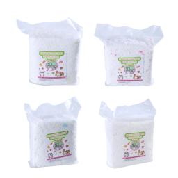 Roupa cama pequena para animais estimação papel natural 450g com controle odor, coelhos hamsters - Image 1