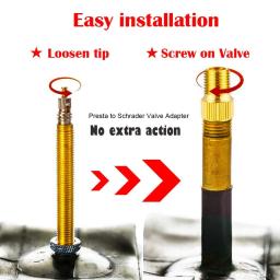 Prémio latão moto pneu válvula adaptadores, bola bomba agulha, adaptadores kit como inflação dispositivos e acessórios, 1 conjunto - Image 4