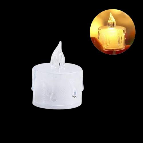 Vela led eletrônica para decoração, festa de aniversário, celebração, romântico, atmosfera, natal, mini luz noturna, decoração de casamento, 1pc - Image 1