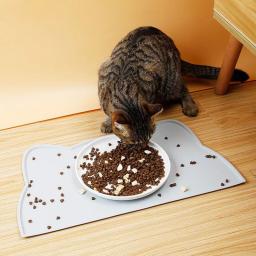 Silicone Pet Food Mat Portátil, isolamento térmico, impermeável, antiderrapante, esteira de alimentação, Slow Feeder, Bowl Pad, Almofada, Gato, Cão, Pet Supplies - Image 5