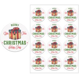 Adesivos decorativos para natal, adesivos com múltiplos selos para embalar envelopes, festa de ano novo, decoração de natal, presentes - Image 5