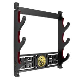 Suporte de parede de veludo Espada, Suporte Katana Acolchoado, Suporte Espada Samurai, Display Rack, Taichi, 1, 2, 3, 4 Camadas - Image 4