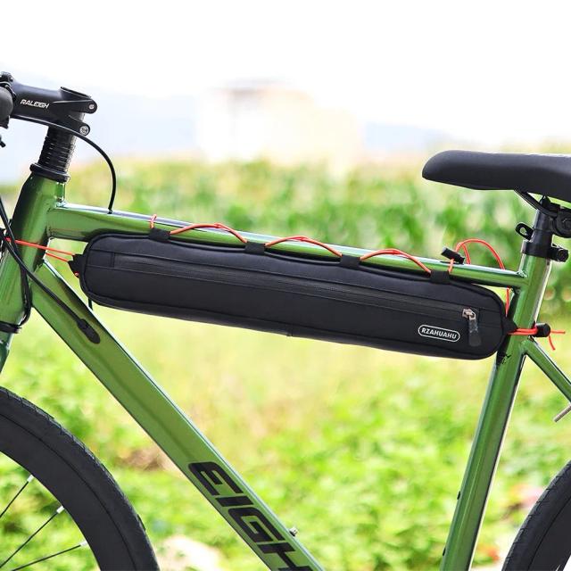 Bolsa de Bicicleta Impermeável com Suporte para Telefone e Grande Capacidade, Instalação Fácil e Acessórios Ideais para Ciclismo