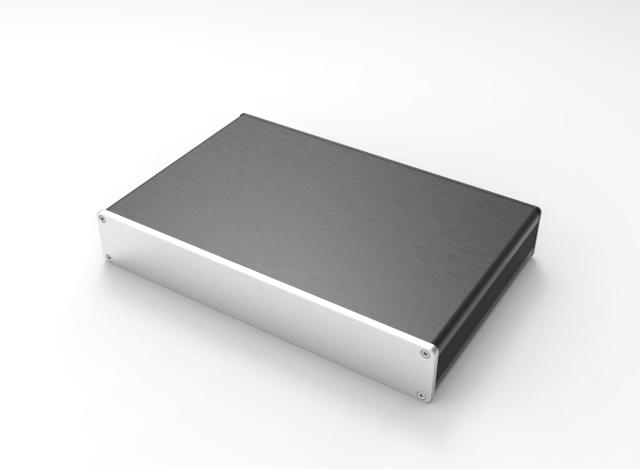 Brzhifi amplificador placa de circuito caixa fivela estrutura 2605 pré-amplificador fechado chassi áudio fone de ouvido amplificador gabinete alumínio cnc