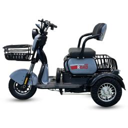 Triciclo elétrico com pneu gordo para adultos, bicicleta de 3 rodas, triciclo elétrico, bicicleta de carga, 3 rodas, motor 750W, 20 polegadas - Image 2