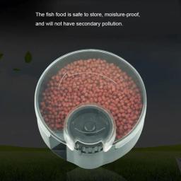 Alimentador eletrônico automático de alimentos para peixes Tanque automático de aquário Auto alimentador de peixes Temporizador de alimentação de alimentos Suprimentos de peixe Fácil operação - Image 4