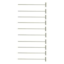Armadilhas T removíveis para Pigeon Birds Entrance, única agulha Birdcage, 10pcs - Image 6