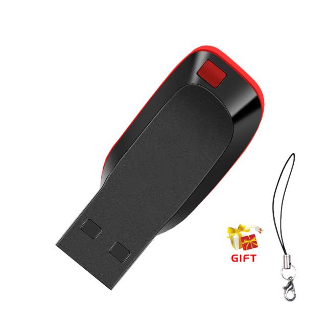 Pen Drive USB 2.0 128GB Preto - Armazenamento Rápido e Portátil