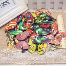 Conjunto de 10 ímãs de pvc para decoração de casa, borboleta, adesivos de parede, para quarto das crianças, diy, criativo, diy - Image 3