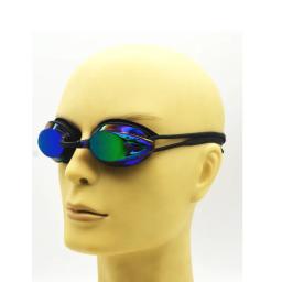 Adulto óculos de natação legal confortável profissional competição nadar óculos colorido galvanizado espelho de natação - Image 6