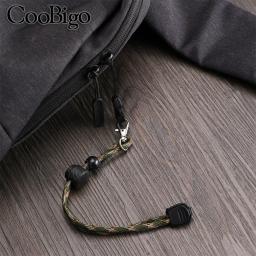 10 pçs zíper puxar cabo final clipe corda braçadeira tether ponta fecho para cordão paracord corda mochila vestuário acessório de costura plástico - Image 5
