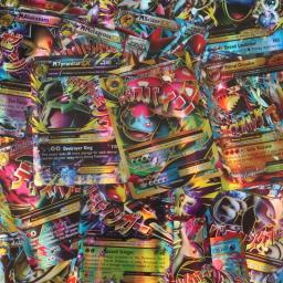 60/100 pçs pokemon cartões brilhantes versão em inglês mega gx vmax tag ex proxy coleção cartões brinquedos presente das crianças - Image 6