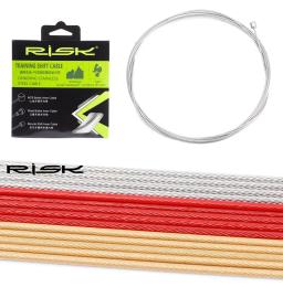 Risk 1pc fio de mudança de freio de bicicleta, linha interna de revestimento de aço inoxidável e nano-teflo, cabo de freio de mudança de bicicleta de estrada mtb fio interno - Image 6
