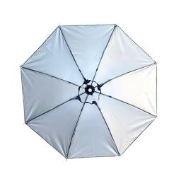 Portátil Dobrável Pesca Sunshade Headwear Chapéu Guarda-chuva Dupla Camada Proteção UV Sunscreen Umbrella Caps Outdoor Parasol - Image 3