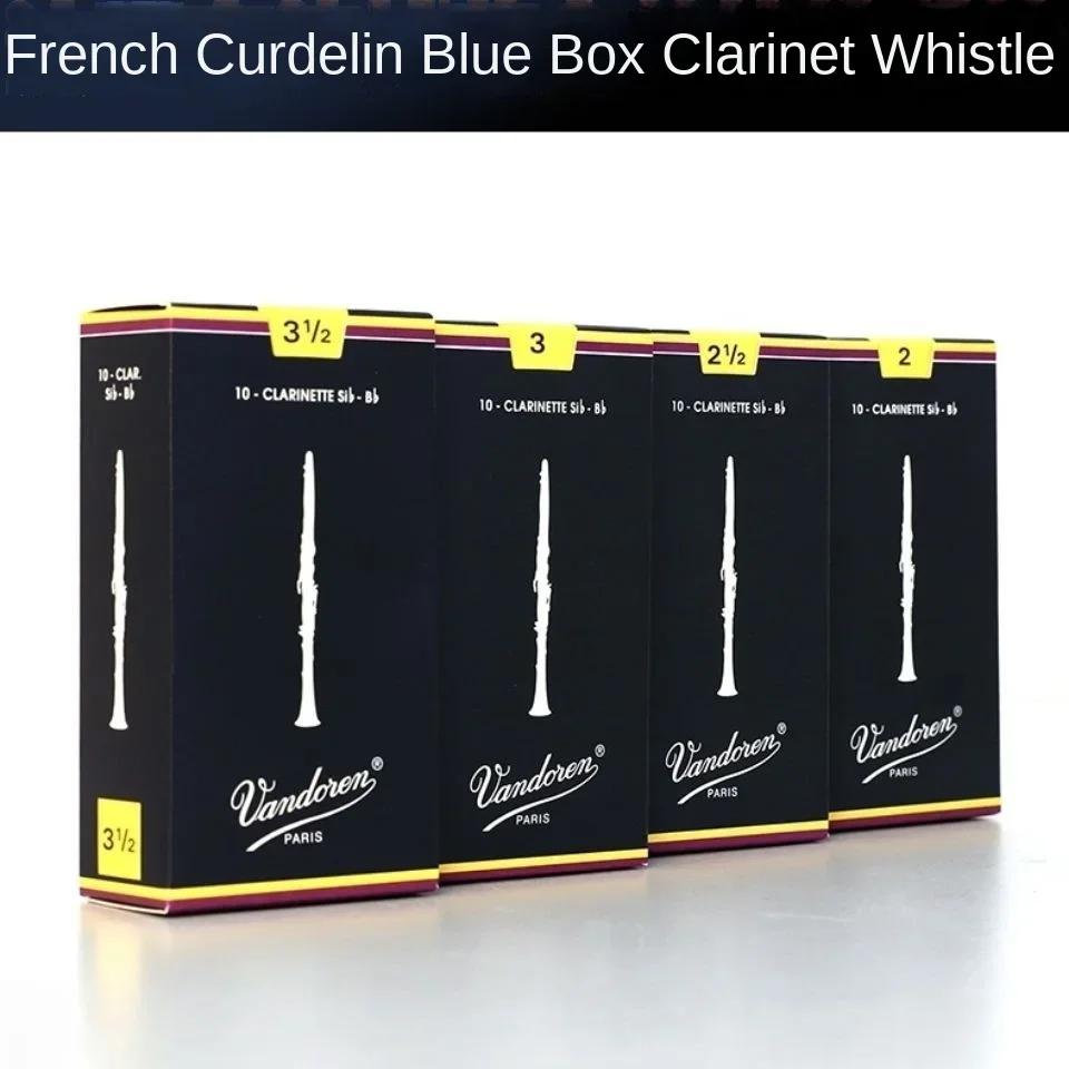 Vandoren-Original Blue Box Bb Clarinete Reed, 2.0, 2.5, 3.0, 10 Reeds/Box, Acessórios para Instrumento de Clarinete - Image 1