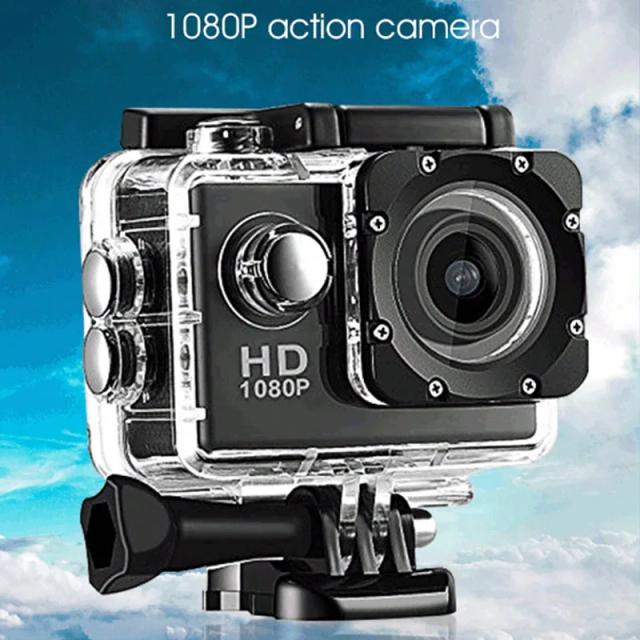 Câmera de Aventura Impermeável com Tela HD: Perfeita para Mergulho, Ciclismo e Registro Diário