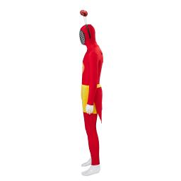 TV el chapulin colorado cosplay traje vermelho bodysuit uniforme terno masculino halloween carnaval festa traje - Image 3