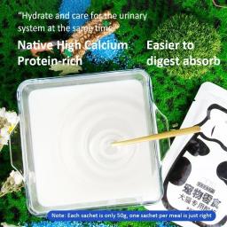 Nutrição Alimentar para Pet Dog, Alimentos, Iogurte, Leite de Cabra, Fibra Dietética, Gatinhos, Saúde Nutricional, Melhorar a Imunidade, Alimentos - Image 3