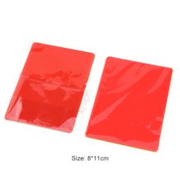 Kit de Cartões de Árbitro de Futebol, Cartão Vermelho e Cartão Amarelo, Ferramenta de Esportes ao ar livre, Cartão de Aviso e Ejeção, 8x11cm, 2-30Pcs - Image 6