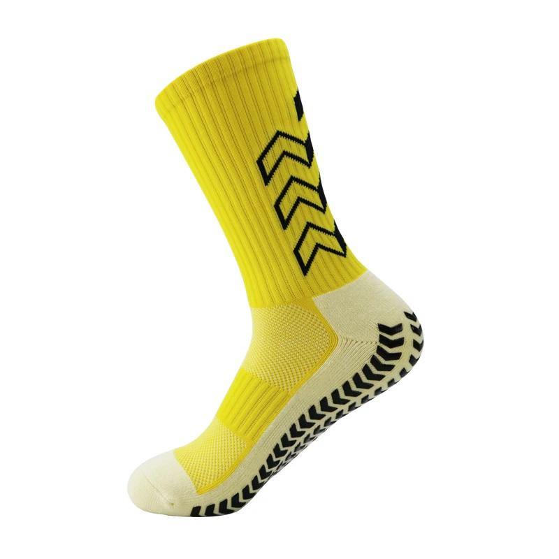 Meias antiderrapantes para homens e mulheres, antiderrapante, preto, aderência, futebol, basquete, tênis, esporte - Image 1