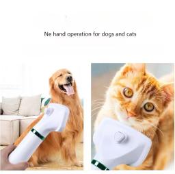 Pet cabelo secador e escova, Grooming Blower e pente para gatos e cães, Secagem rápida e desembaraçar - Image 3