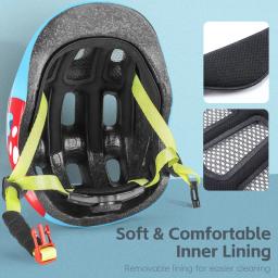 West biking crianças capacetes de bicicleta ajustável jovens meninos meninas engrenagem criança capacete leve multi-esporte scooter bicicleta chapéu - Image 6