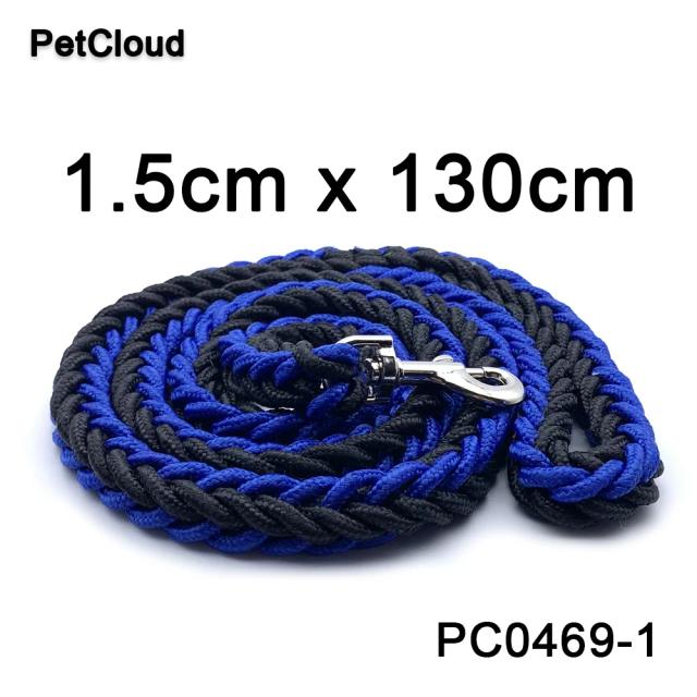 Coleira de nylon para cães de todos os tamanhos, ideal para treinamento, caminhadas e corridas.