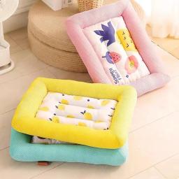 Esteira de resfriamento para cães e gatos, cama universal, gelo, ninho para cães, canil para VIP, transporte rápido, verão - Image 1