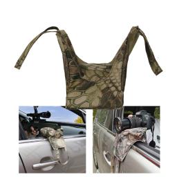 Caça Gun Rest Bag Banco de descanso de arma Suporte de rifle Sandbag Shooting Target Stand Carros Janela Mount, 1pc - Image 1