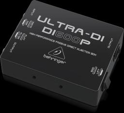Behringer ultra-di di600p di-box passivo de alto desempenho profissional, preto para aplicações de palco e estúdio - Image 4