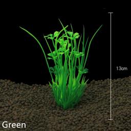 Venda quente 1 pçs novo aquário plantas artificiais tanque de peixes ornamento planta água aquática grama paisagem visualização decoração - Image 5