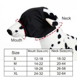 Dog Blinders Calming Cap, Máscara de olho, Nylon Shading, Pet Ansiedade, Focinho, Venda para Grooming, Acessórios Anti Car - Image 6