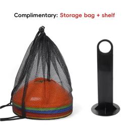 Football Training Cone Set for Kid, Pro Disc Cones, Agilidade Exercício, Obstáculos Evitar, Acessórios Esportivos, 10PCs - Image 3