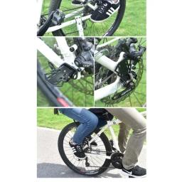 1 par de pedal traseiro de bicicleta mtb, apoio para os pés dobrável, acessórios de ciclismo, pé de bicicleta - Image 2