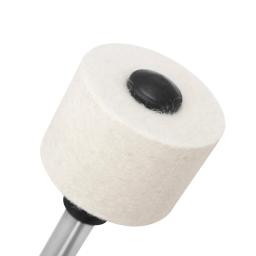 Baqueta de baixo baqueta de aço inoxidável tambores vara gongos baqueta durável percussão instrumentos musicais acessórios - Image 4