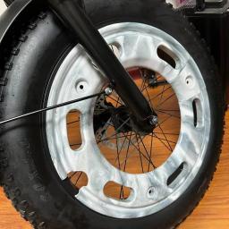 Novo personalizado 20 super ebike aro capa universal super ebike aro decoração capa de roda de bicicleta super73 rx s2 r roda hub capa - Image 6