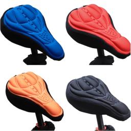 Sela De Bicicleta Confortável Macia 3D, Tampa De Assento De Bicicleta, Almofada De Assento De Espuma, Acessórios De Ciclismo - Image 2