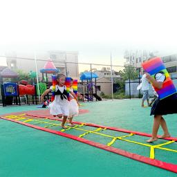 Equipamento de treinamento sensorial para crianças, Fun Sports Activities Game Props, Brinquedos ao ar livre, Escada para jardim de infância, Brinquedos inteligentes ao ar livre - Image 2