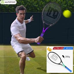 ALP raquete de tênis Raquete composta de carbono Iniciante Adulto Profissional Com bolsa de tênis e bola de tênis Pode ser vendido por atacado Não é pior que Wilson e YONEX - Image 1