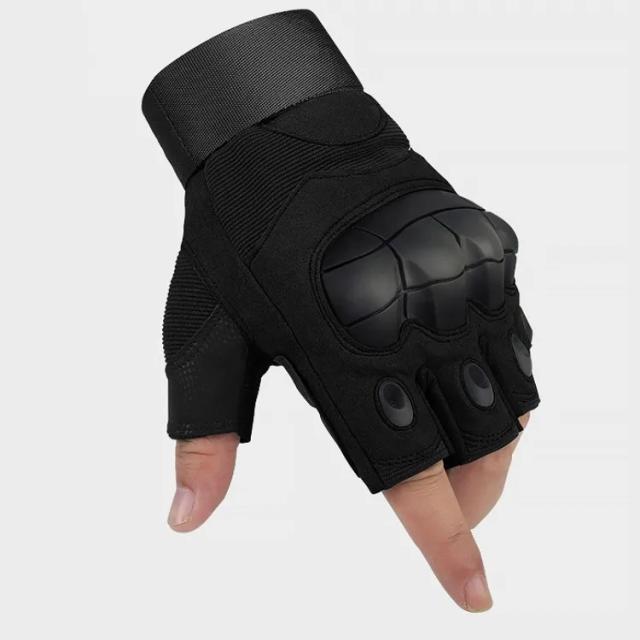 Luvas Táticas de Tiro Militar com Proteção Completa para Fitness, Motocicleta e Caça