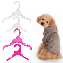 Roupas plástico pendurado cremalheiras cabide roupas para animais estimação para cão estimação para gato filhote - Image 2